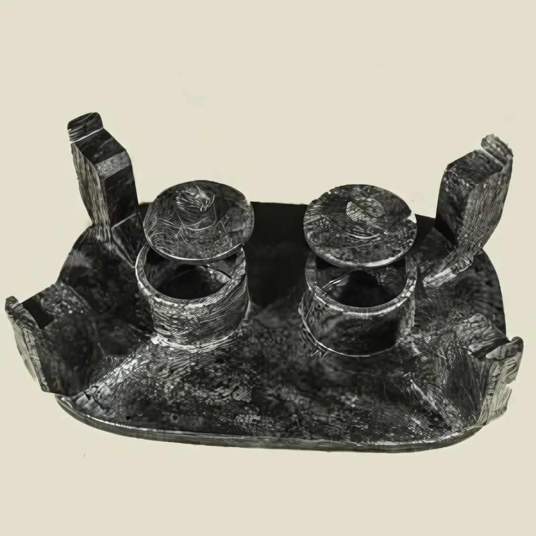 Chapa de Pedra Sabão com Dois Queimadores G - M e P – Bigorna Cutelaria