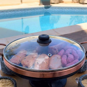 Churrasco Giratório Pedra Sabão – Jogo 9 Peças com Brinde Exclusivo!